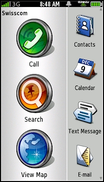 GARMIN nuvifone G60 - Main Menu 2 of 4