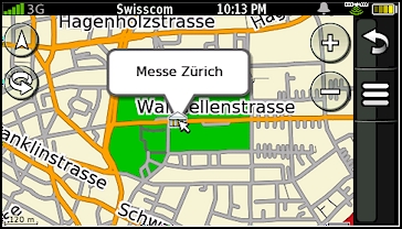 GARMIN nuvifone G60 - Search - Map