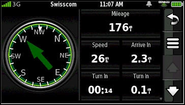 GARMIN nuvifone G60 - Trip Computer 1 of 2
