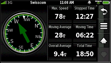 GARMIN nuvifone G60 - Trip Computer 2 of 2
