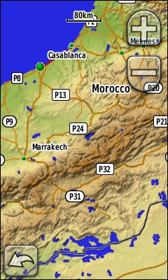 GARMIN Oregon 450 / 450t Grundkarte Afrika
