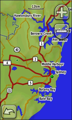 GARMIN Oregon 450 / 450t Grundkarte Australien