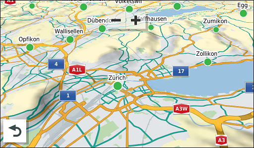 GARMIN Overlander - City Navigator Europa: Zuerich und Umgebung