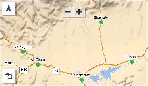 GARMIN Overlander - City Navigator Nordafrika: Marokko