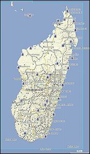 GARMIN Overlander - City Navigator suedliches Afrika: Madagaskar