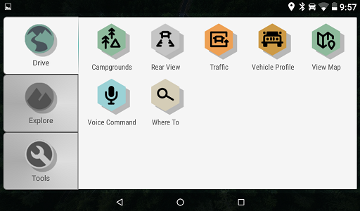 GARMIN Overlander - Drive Apps