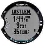 GARMIN Swim Letzte Laenge