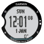 GARMIN Swim Uhrzeit